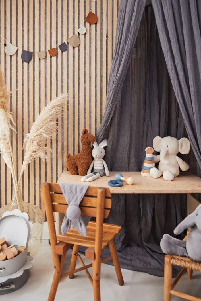 Jollein 037-001-65366 Stofftier Kuscheltier Hase Kaninchen Junge Joey grau 20 cm – Bild 5