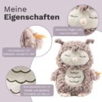 Steiff Kuscheltier Ollie Eule, Süßes Stofftier, Jungen, Mädchen & Babys ab 0 Monaten, Friends, Plüschtier 23 cm, Beige – Bild 5