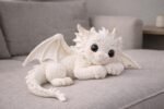 Fantasy White Dragon Amigurumi Crochet Pattern | Dragon Crochet Pattern | Plush Pattern – Toy | English Pdf – Bild 3