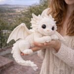 Fantasy White Dragon Amigurumi Crochet Pattern | Dragon Crochet Pattern | Plush Pattern – Toy | English Pdf – Bild 4